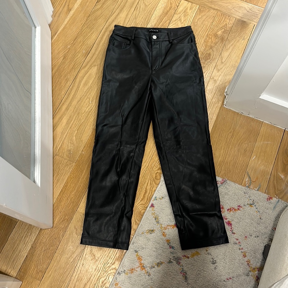 Decker Vegan Leather Pants